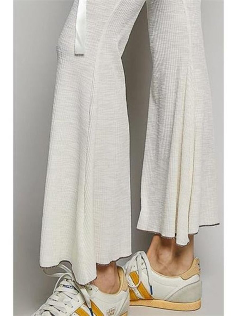 POL Drawstring Textured Ribbed Knit Pants - Picture 7 of 7
